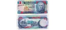 Barbados #66a 2 Dollars